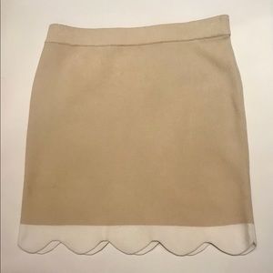ENGLISH FACTORY| Scalloped Mini Skirt